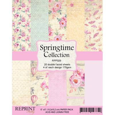 Reprint Designpapier Springtime - Paper Pack